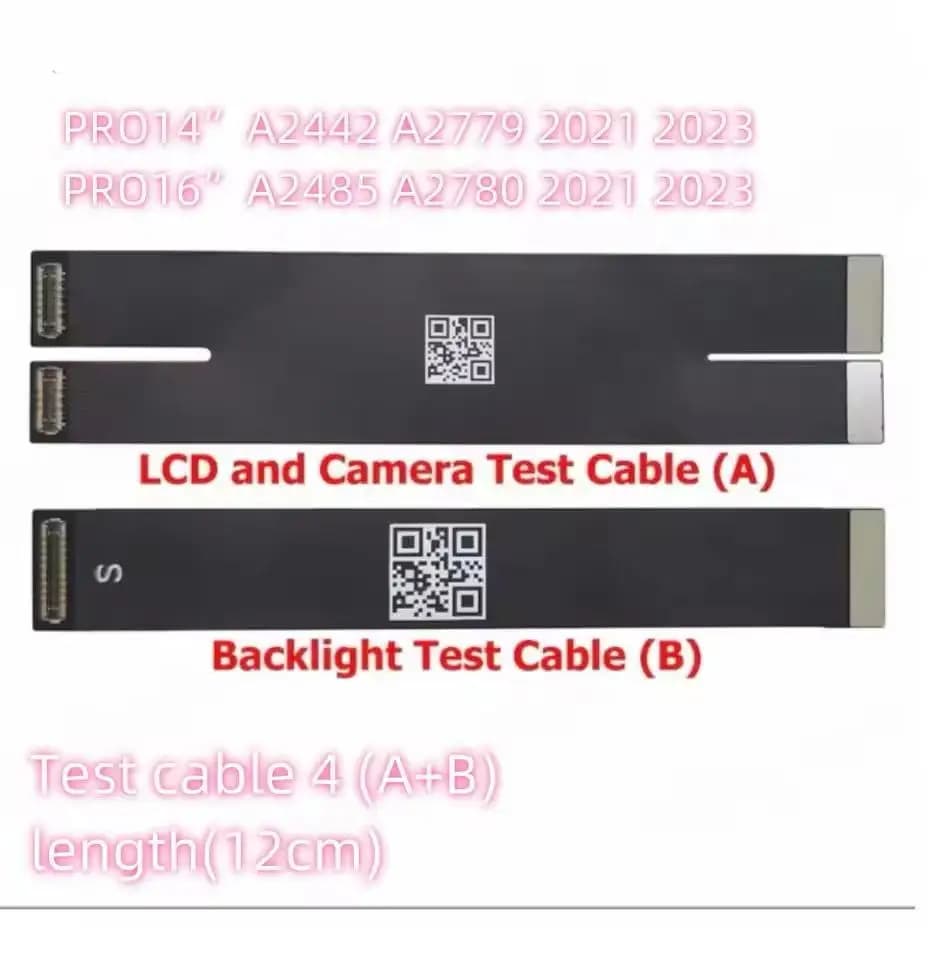 New LCD Screen Display Extension Test Flex Cable for MacBook Pro Air A1706 A1708 A1707 A1990 A2338 A2442 A2485 A2681 A2779 A2941