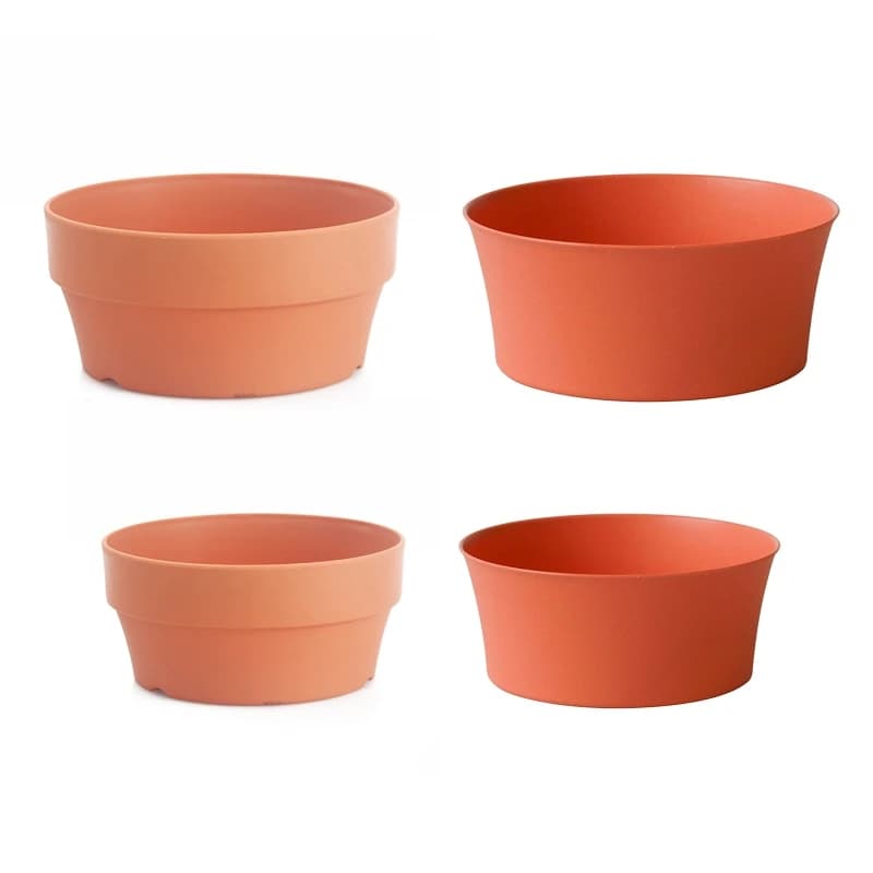 Vaso/piatto in ceramica imitazione Forniture da giardinaggio per fiori Piante Cactus Bonsai