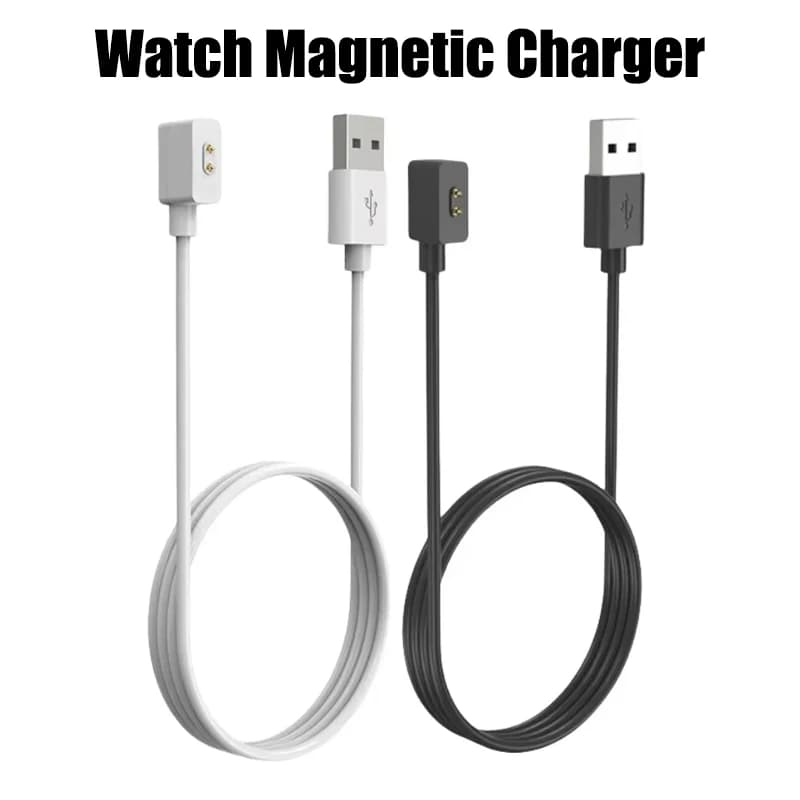 Caricatore magnetico da 0,6/1 m per Xiaomi Smart Band 8 9 8/9pro 8Active Redmi Watch 5/3Active Watch4 Band Cavo di ricarica USB universale