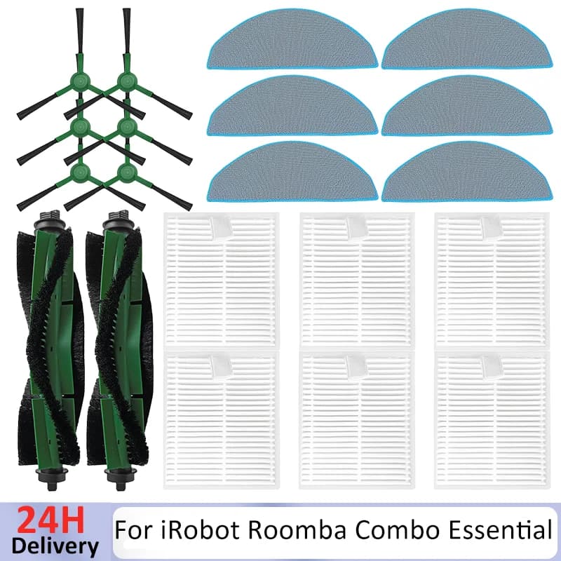 Spazzola laterale principale filtro HEPA Mop per iRobot Roomba Combo Essential Roomba Vac Essential Cleaner Robot aspirapolvere accessori