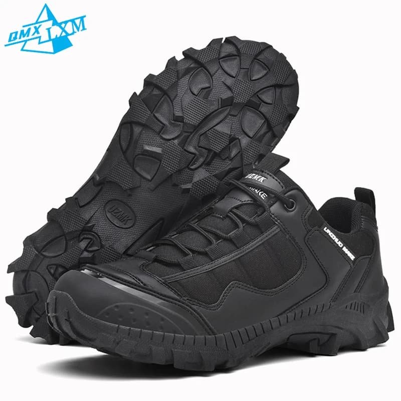LiXingMing Scarpe da trekking da uomo Impermeabili antispruzzo Outdoor Alpinismo Sport Uomo Camping Caccia Trekking Sneaker