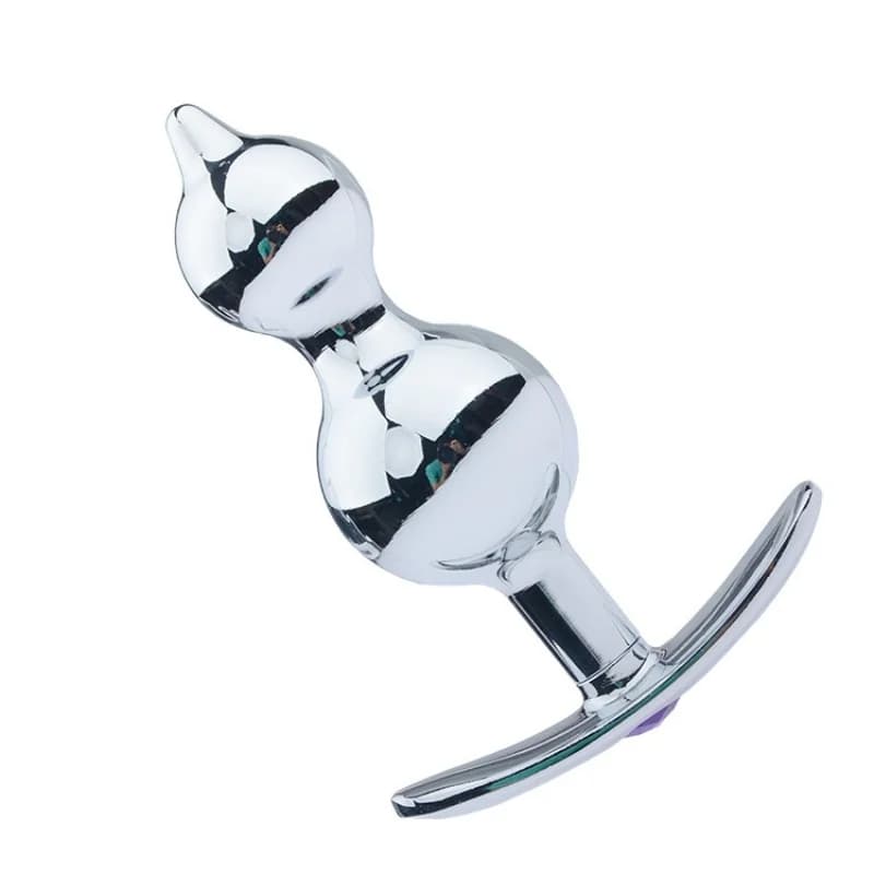 Sex toys SM metal backyard boat anchor disassembly anal plug wearing anal plug pull ring handheld couple A028
