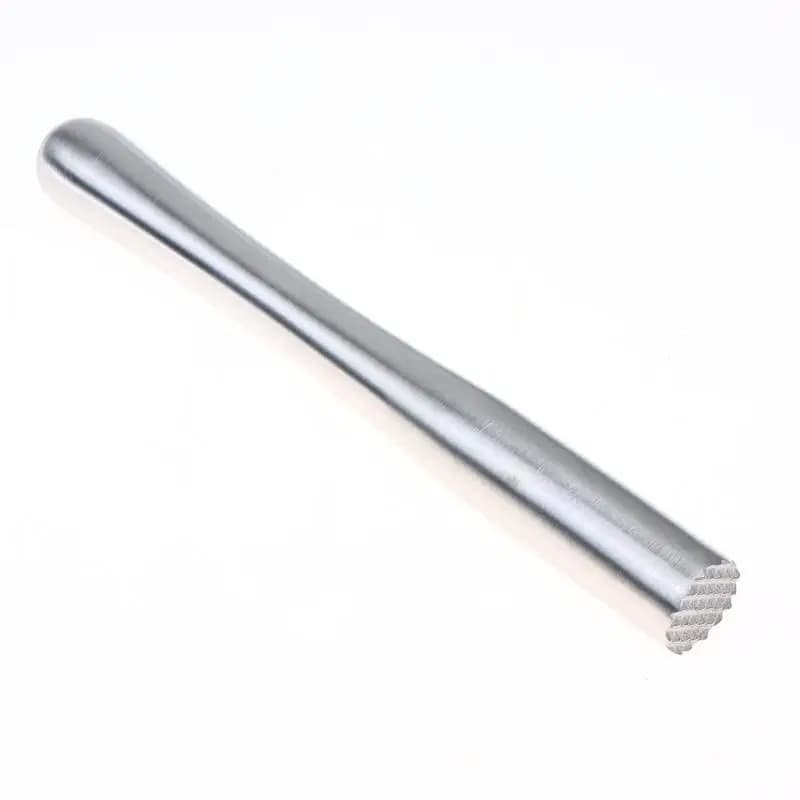 Stainless Steel Wine Mixing Stick Cocktail Muddler Shaker: With Crushing Hammer DIY Drink Fruit Crushed Ice Barware