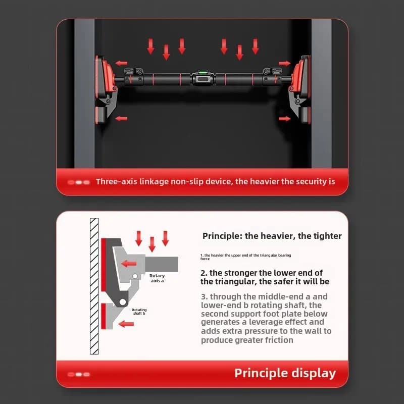 Bestseller: Home Fitness Horizontal Bar, Interior Sports Equipment, Single Bar Traction Device