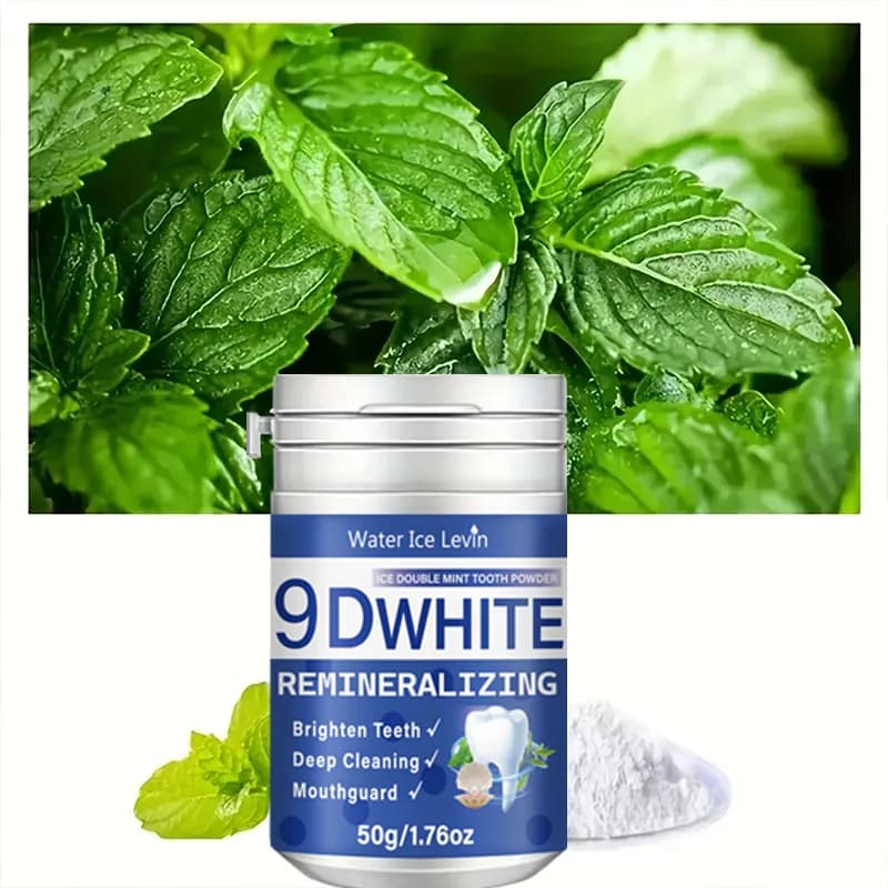 Toothpaste 9D White Ice Double Mint Toothpaste for Sodium Remineralization White teeth and cleans deep. 50g.