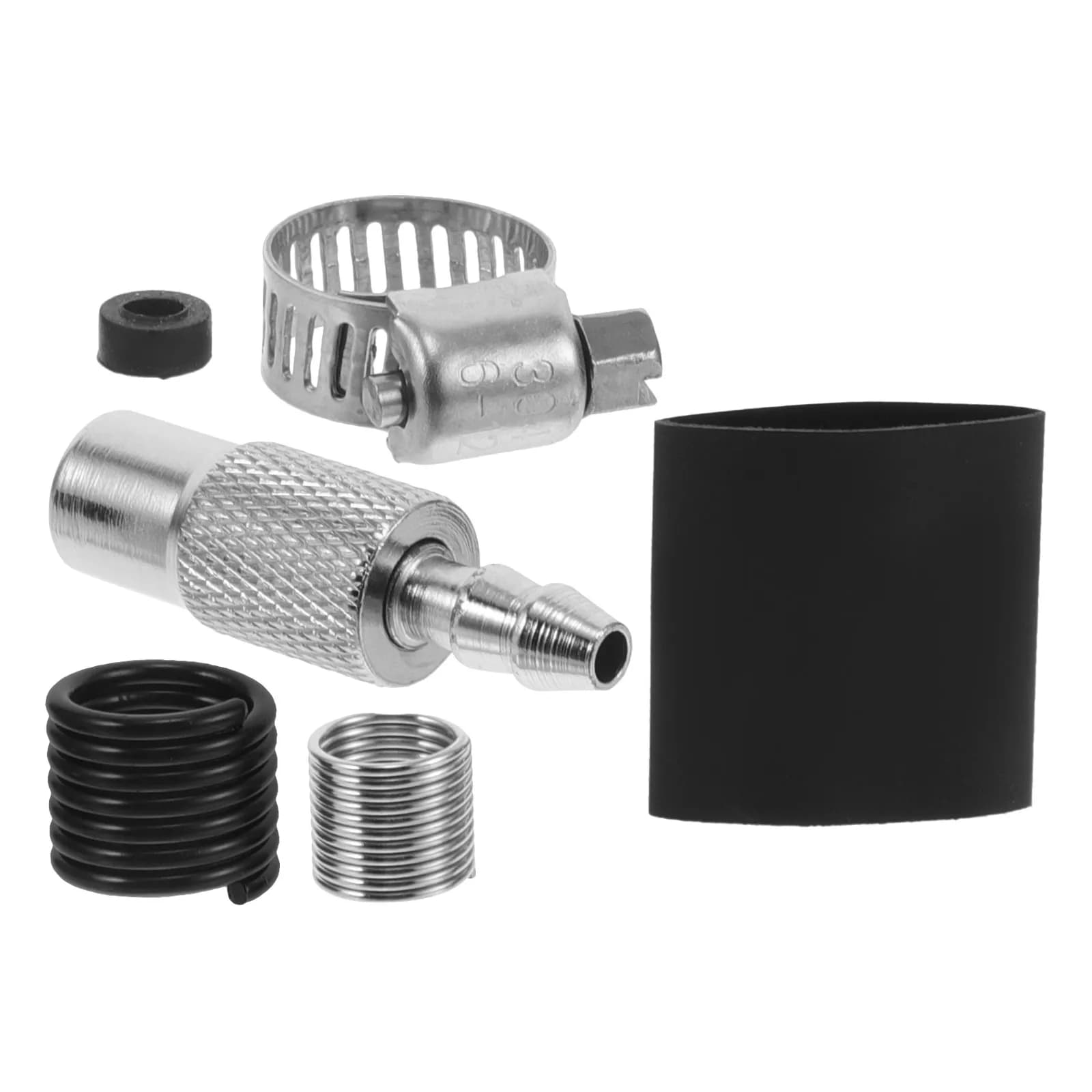 Set di 1 Connettore per Gonfiaggio Pneumatici con Filettatura Sicura per Auto, Bici, Moto, Adattatore per Valvola di Gonfiaggio, Pompa d'Aria