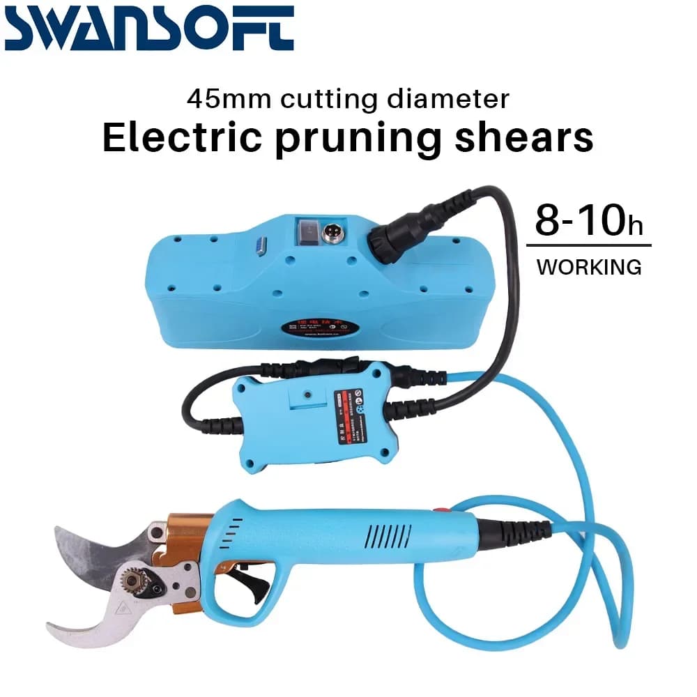 2025newKH-08 Electric garden pruning shears powered by lithium-ion battery, adjustable cutting diameter, electric sealing