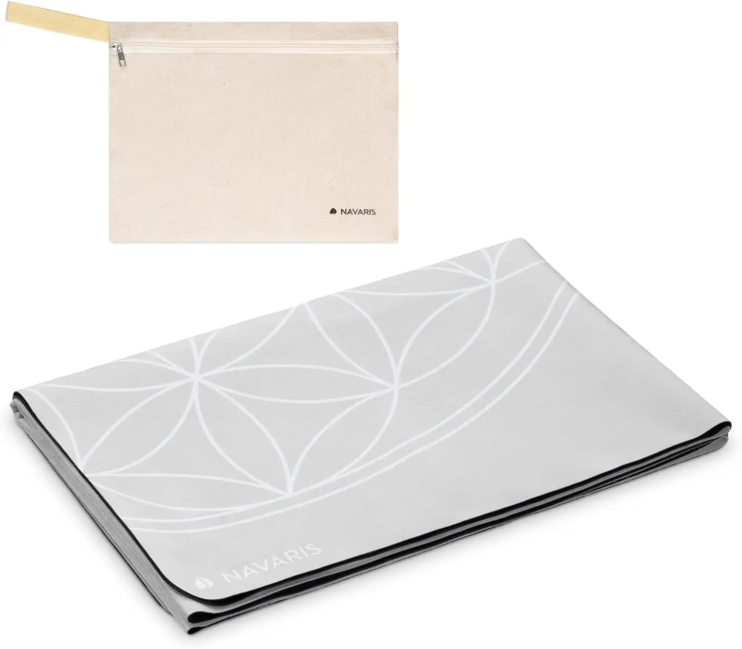 Tappetino Yoga Pieghevole da Viaggio - Spessore 1,5 mm (1/16 pollici) per Pilates, Allenamento, Palestra, Fitness - Tappetino Portatile Antiscivolo Pieghevole