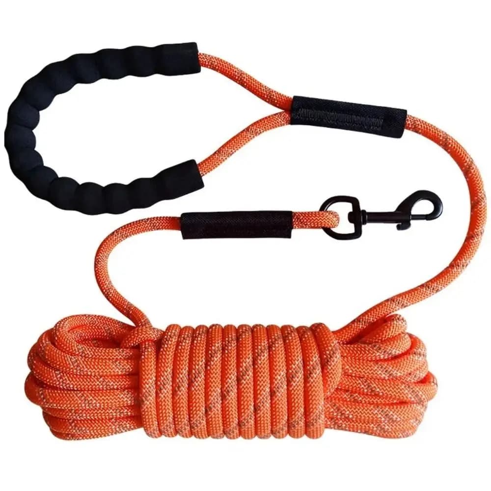 Guinzaglio per cani resistente e resistente 2/3/5/10/15/20 m Guinzaglio riflettente per animali domestici Corda di trazione per gatti lunga 8 mm per esterni