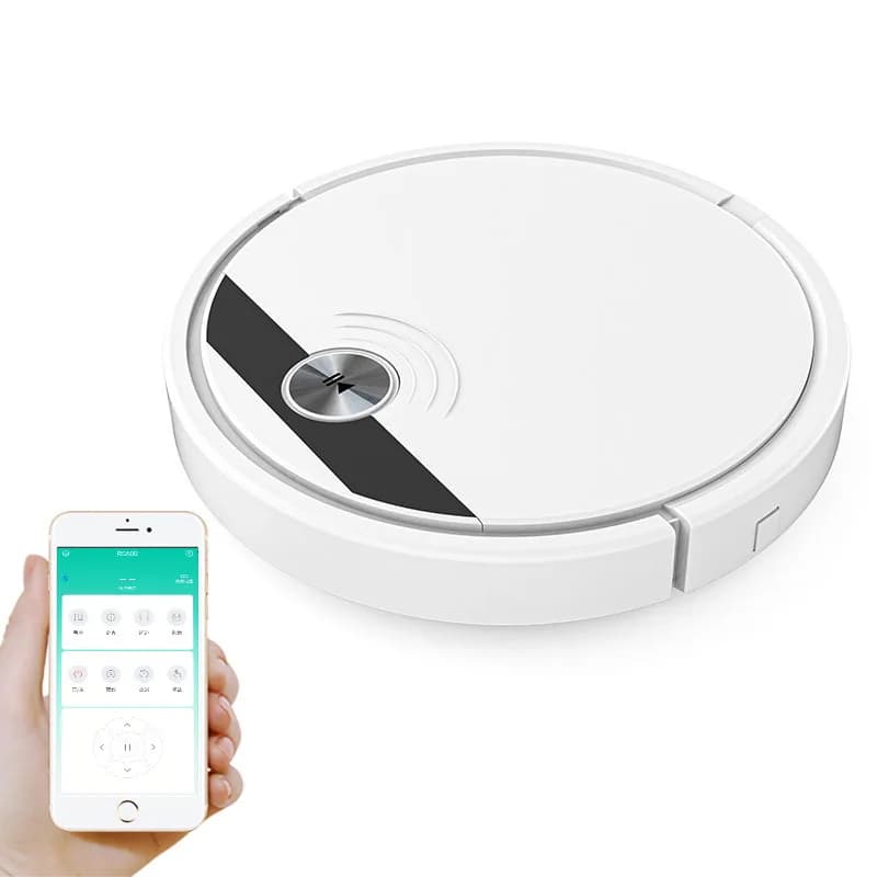 NEW 2800PA 3-in-1 RS800 With Remote Control&APP Super Quiet Smart Robot Vacuum Cleaner Wet&dry Mopping Floor Home Appliance