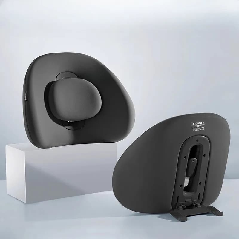 Cuscino per la vita da guida regolabile Cuscino per la schiena per la vita dell'auto Cuscini per lo schienale eleganti Cuscino lombare per ufficio estetico di lusso ergonomico
