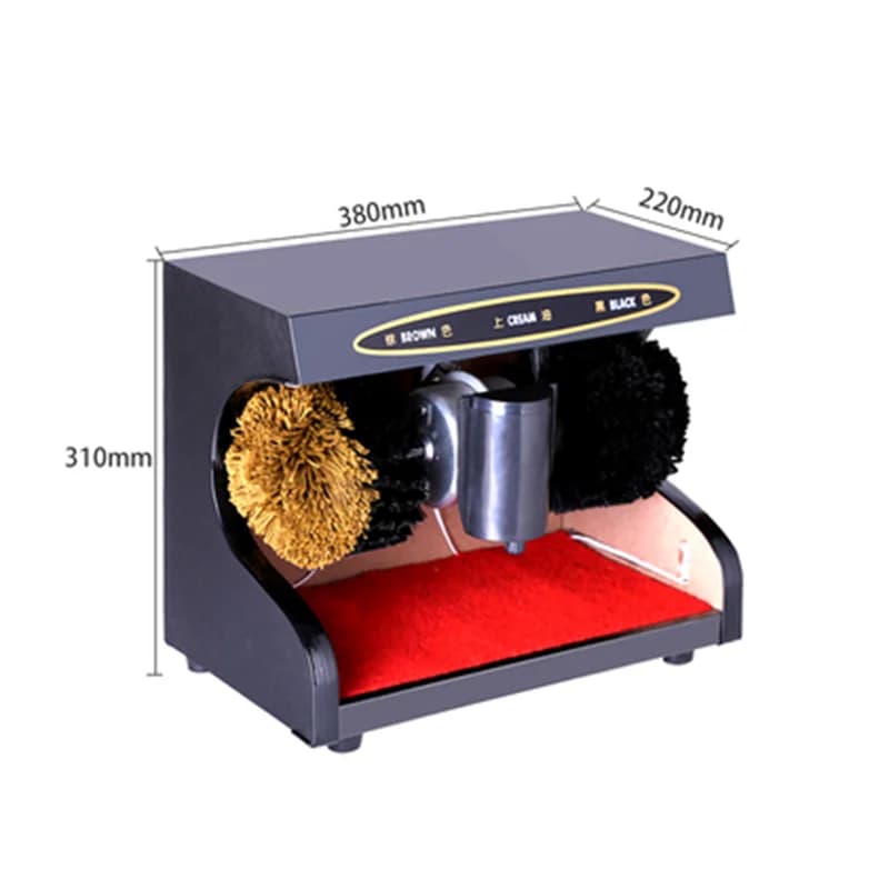 Lucidatrice per spazzole per scarpe elettriche automatiche 220V Spina EU/AU/UK/US
