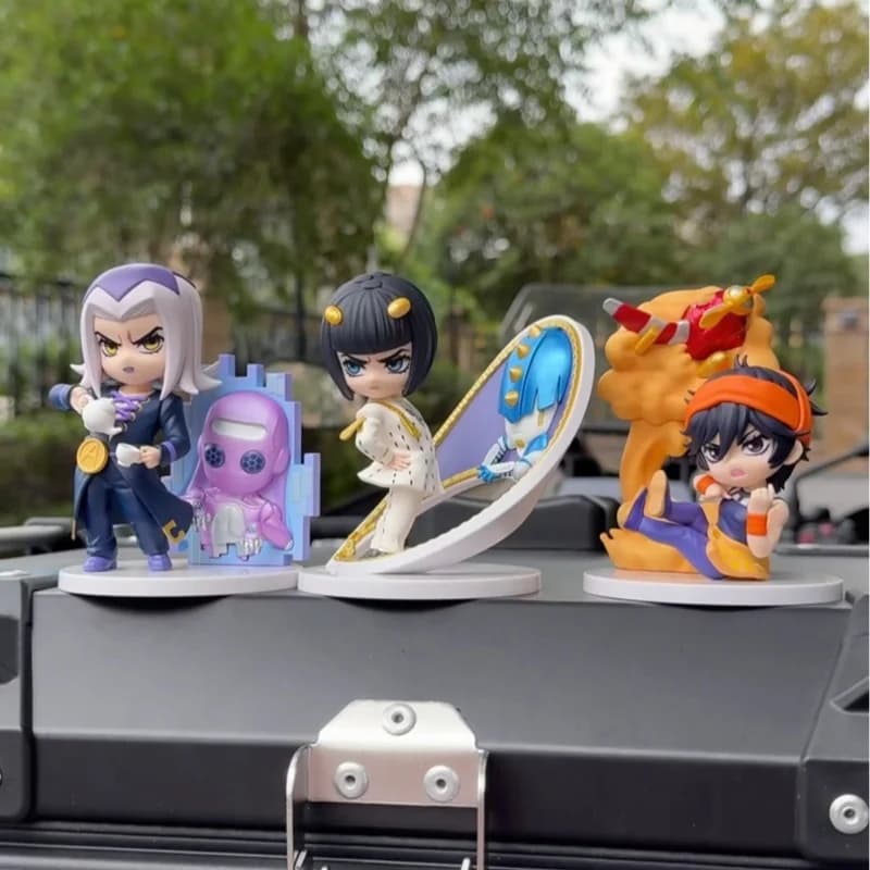 Nuovo Popmart Blind Box Jojo'S Bizarre Adventure Golden Wind Series Cool Figure Giocattolo alla moda Modello Garage Kit Anime Periferico Regalo