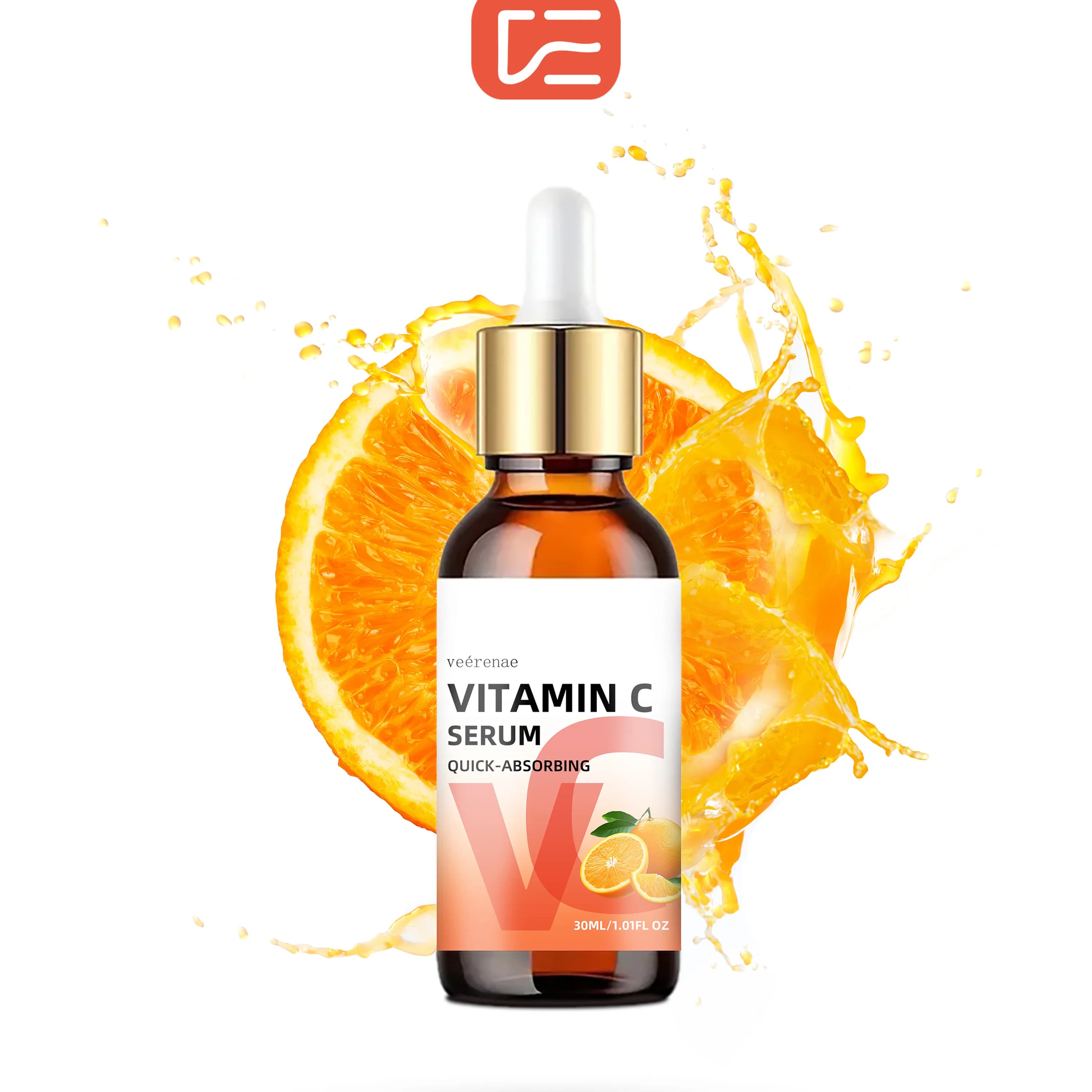 Serum vitamins C Vérenae: refine, moisturize and firm the skin. All skin types, with rapid absorption, per day and night. Ideal gift for holidays