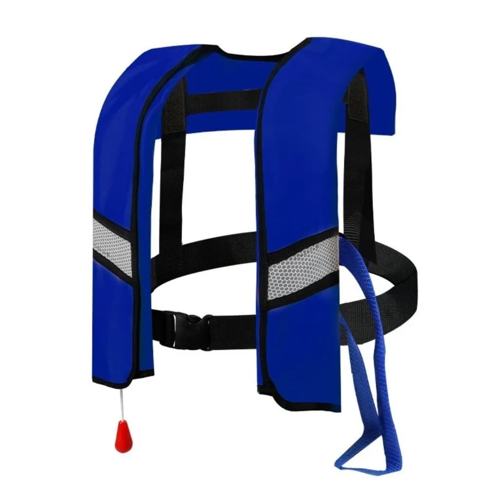 Adjustable Automatic Inflatable Life Jacket Safety Whistle High Buoyancy Professional Inflatable Fishing Life Jacket