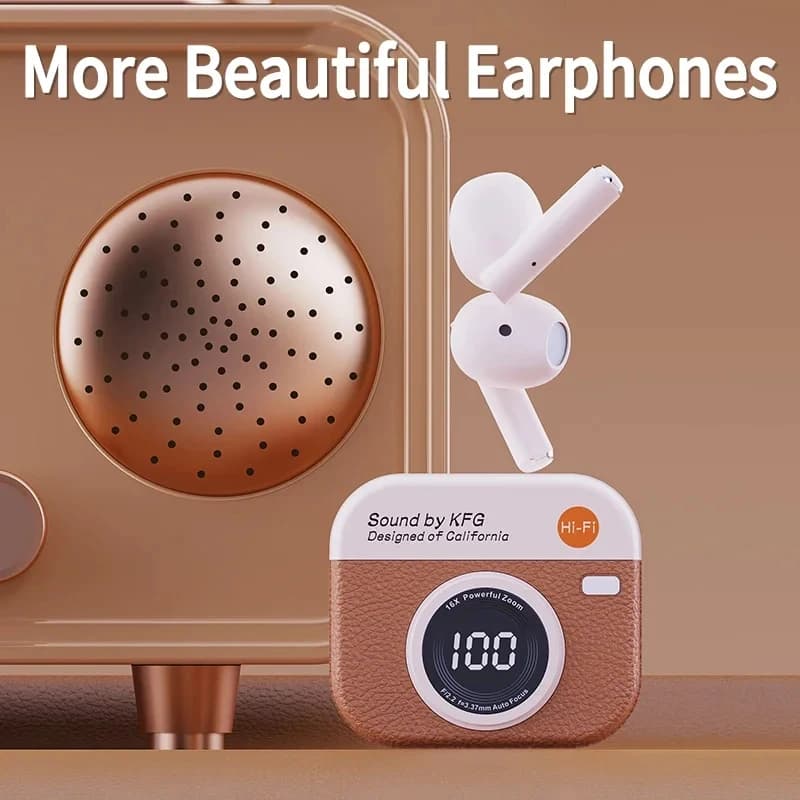New Q86 Bluetooth 5.4 Wireless Headphones Power LED Digital Display 24hours Endurance HiFi Gaming Headsets