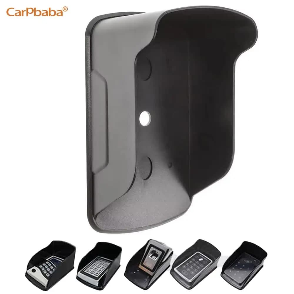 Anello video cablato campanello impermeabile guscio protettivo antipioggia carillon in plastica nera per esterni per anello di presenza Wifi