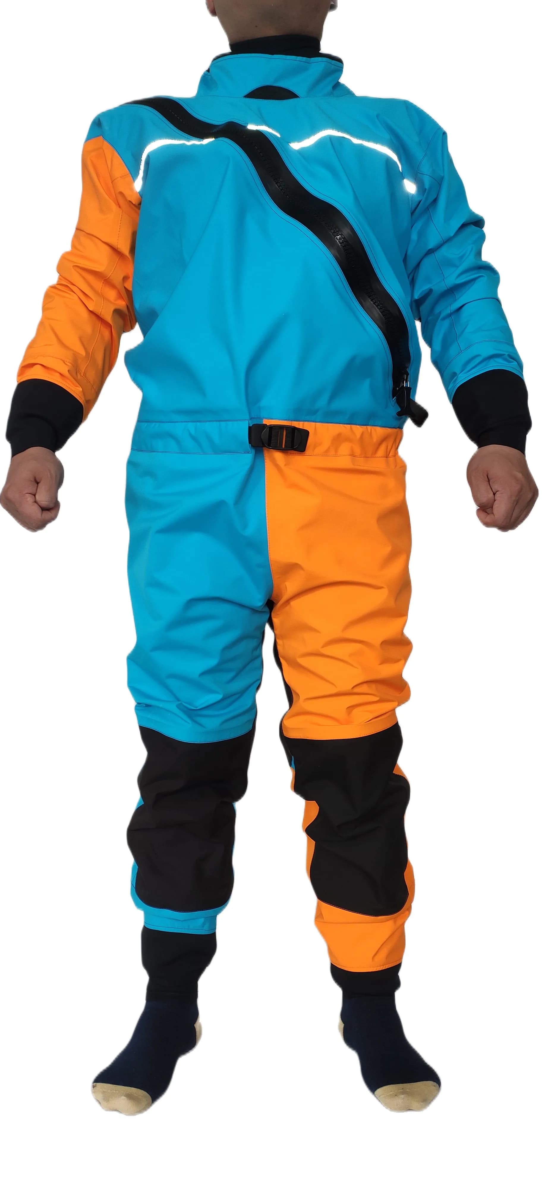 Muta stagna personalizzata per Kayak SUP kitesurf Kayak surf paddle Dry Suit impermeabile traspirante Chest Wader Top Cloth