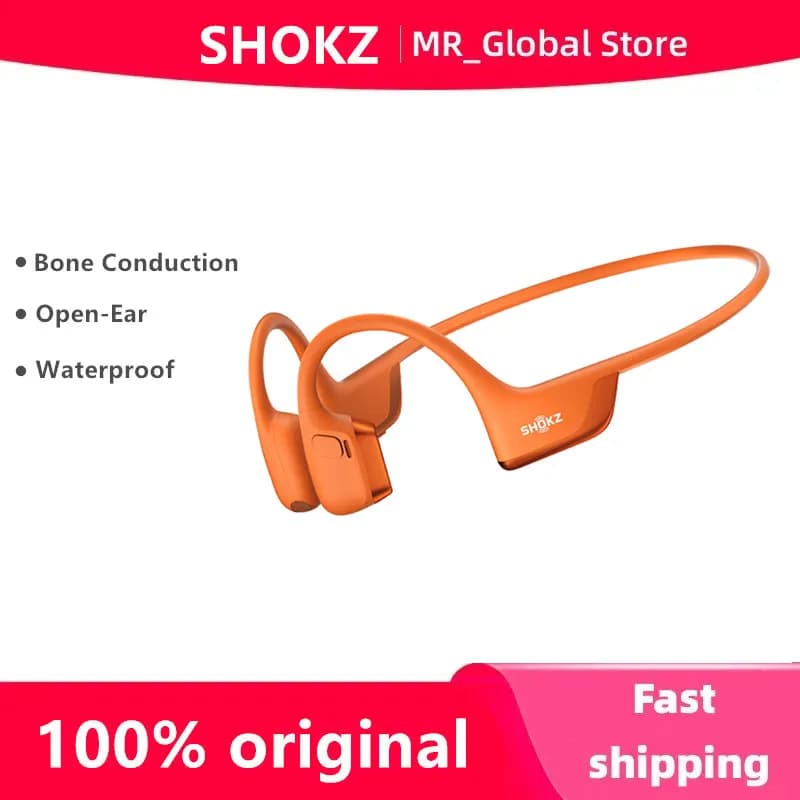 Originale SHOKZ OpenRun Pro 2 S820 S821mini Auricolari Bluetooth IP55 Sport impermeabili Cuffie a conduzione ossea Auricolari musicali