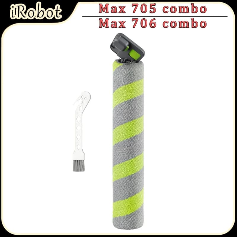 Roller Mop Compatible For iRobot Roomba Max 705 Combo Robot Vacuum Parts,Replacement Washable Microfiber Mop Roller Accessories