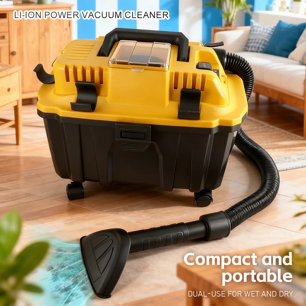 Cordless Vacuum Cleaner Portable Brushless Lithium-Ion Wet Dry Home Car Cleaning Vacuum for DeWalt