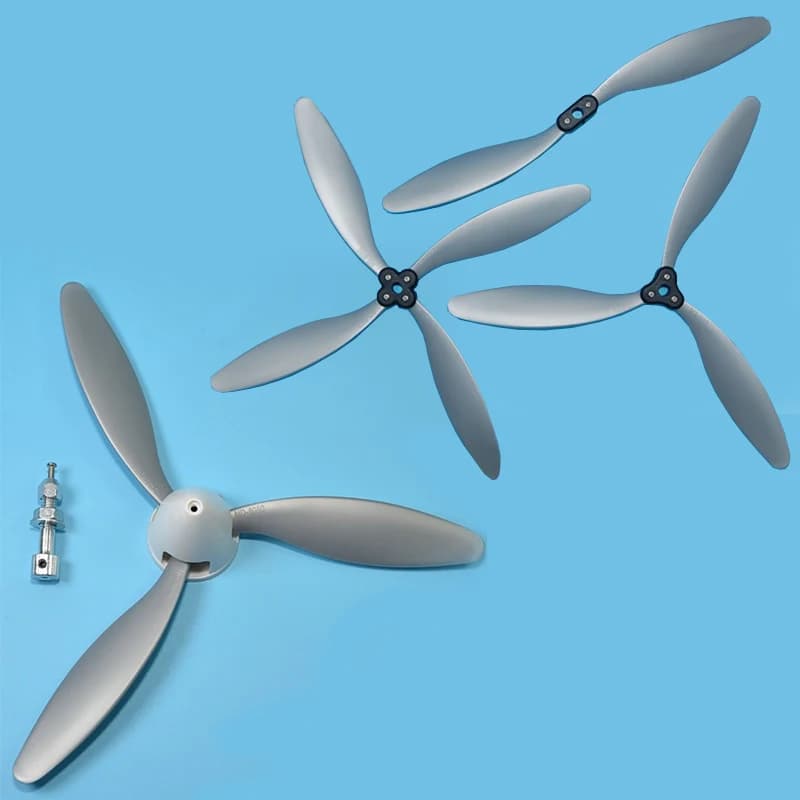 Aereo RC 8060 7060 Elica a 3 pale/2 pale 38mm/55mm Copertura spinner per carenatura con morsetto a paletta per aereo ad ala fissa drone