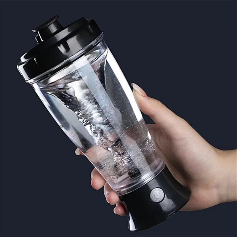Shaker elettrico per proteine da 350 ml Tazza di miscelazione Miscelatore automatico per bottiglie d'acqua con agitazione automatica Interruttore a un pulsante Bicchieri per palestra fitness