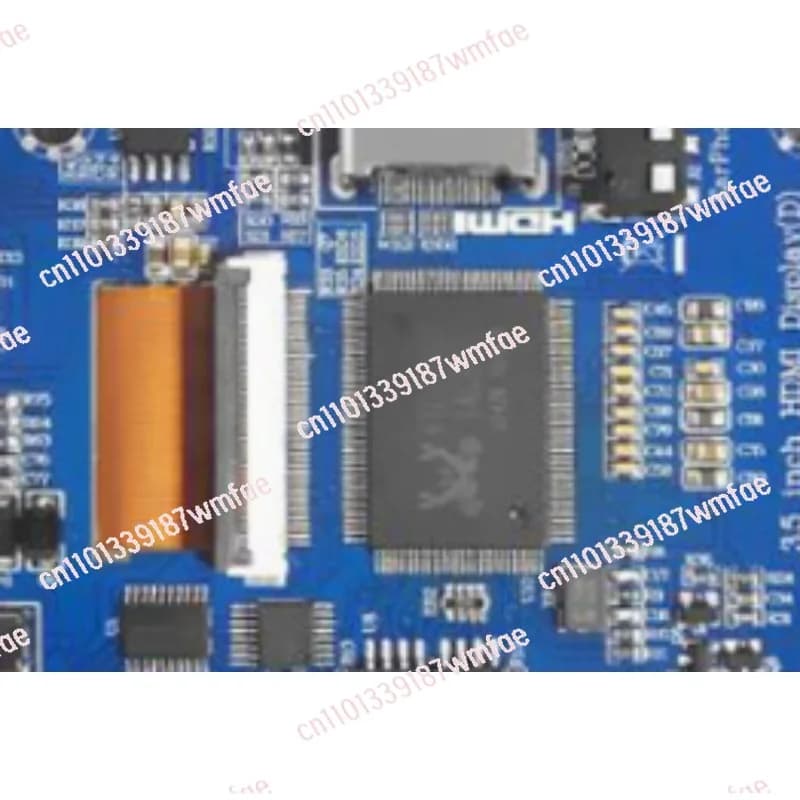 3.5 Inch LCD Module with HDMI Resistive Touch Screen, LCD Color Display for DIY and Raspberry Pi Projects