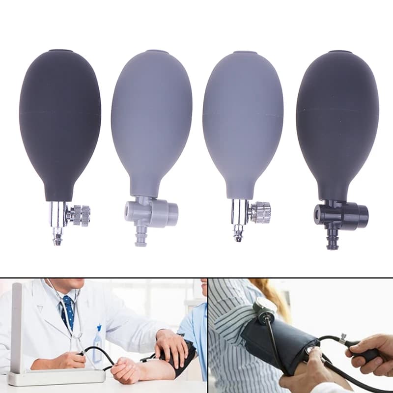 Monitor Blood Pressure Manual with PVC Airbag and Metal Valve, Pressure Meter Accessories