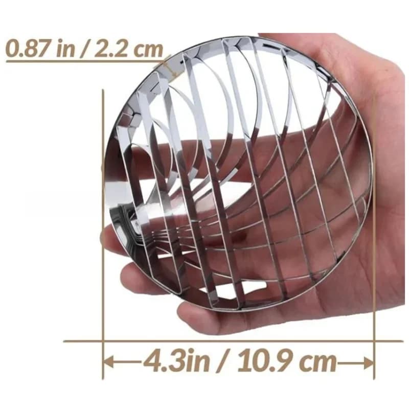 Concha Bread Cutter and Shell Shaped Cookie For MOLD Made of Stainless Steel 2pcs Bread Slicer for Baking Dough