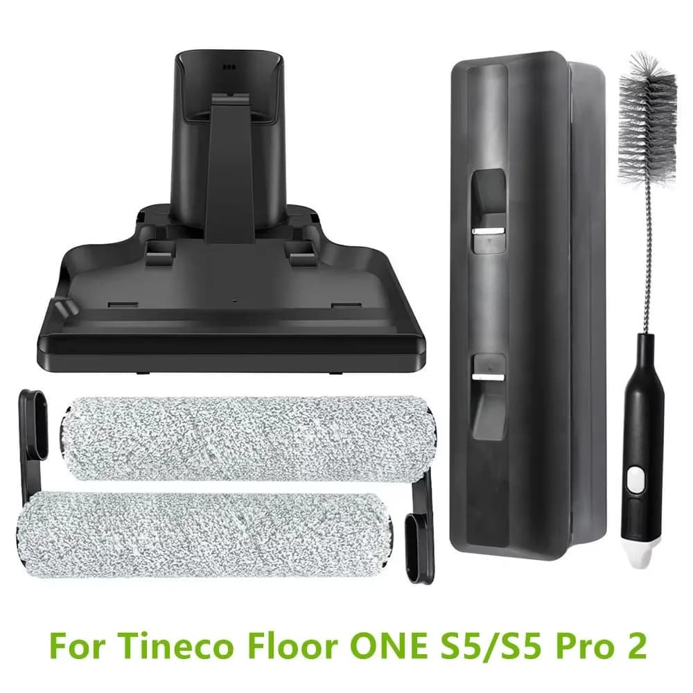 For Tineco Floor ONE S5 Main Brush Cover Sewage Tank Charger Dock For Tineco Floor ONE S5 Pro 2 Vacuum Cleaner Accessories