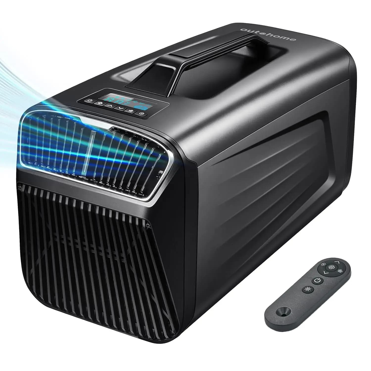 5200 BTU portable air conditioner for tent, for outdoor and indoor use, 400W consumption, silent cooling, customizable