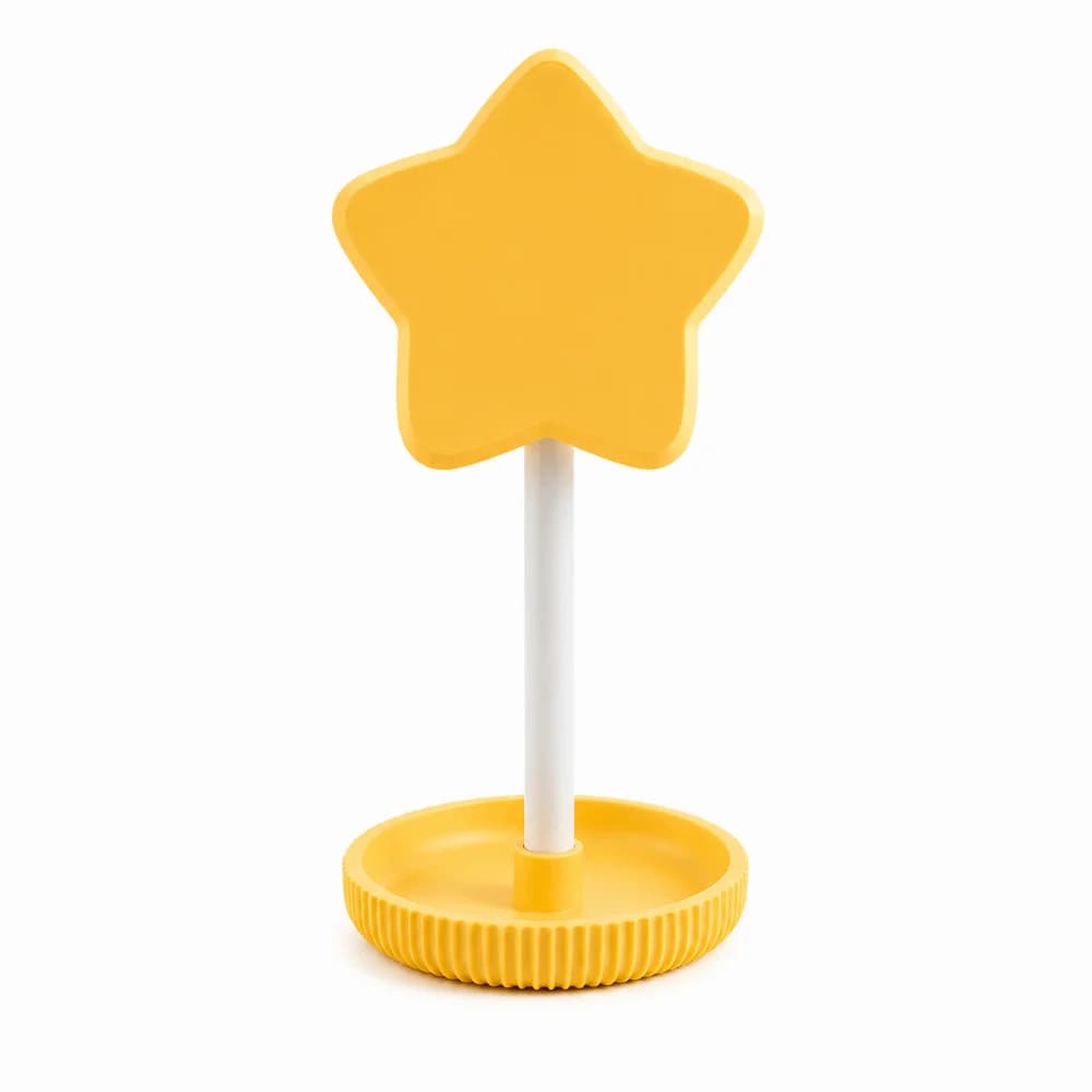 Star Headphone Stand 3D Printed Necklace Organizer Desktop Storage Stand Hair Scrunchie Holder Colorful Jewelry Storage Rack