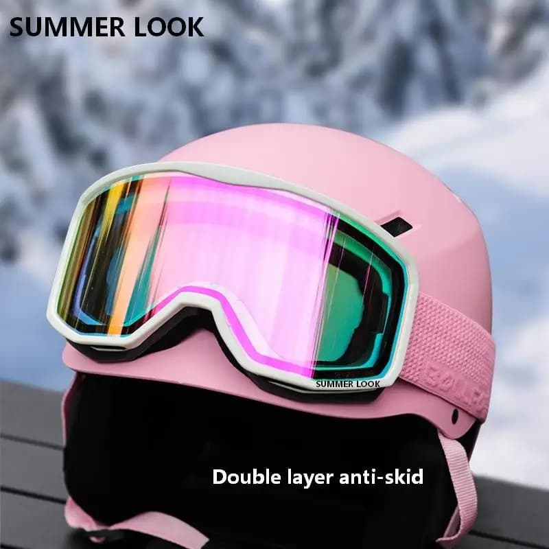 Unisex Anti Fog Ski Goggles UV Resistant High-Definition Snow Goggles Impact Resistant Snow Sports Eyewear for Men And Women