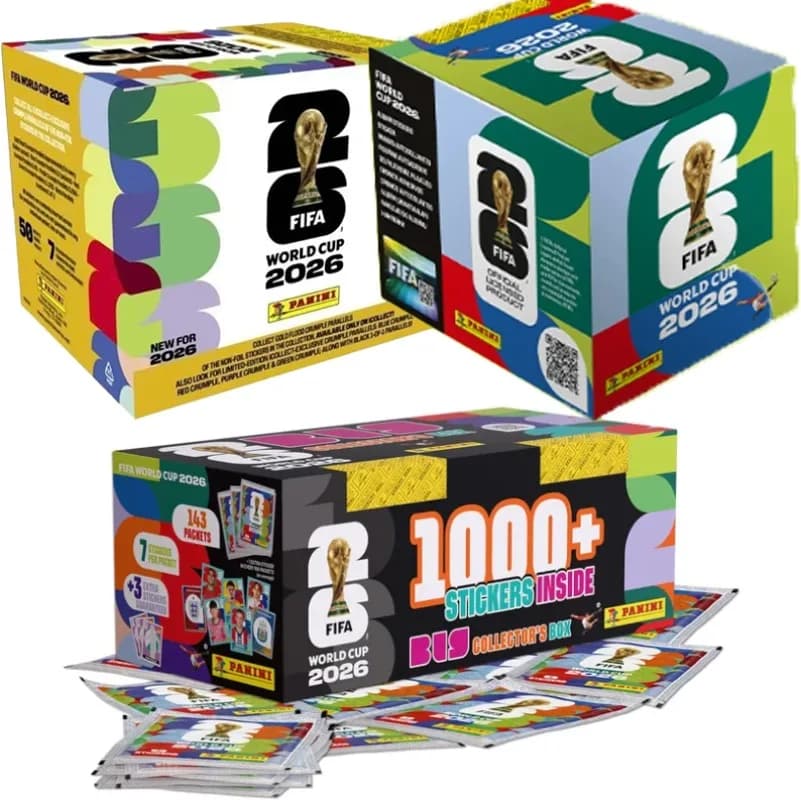 Panini 2026 FIFA World Cup Genuine Sticker Collection International Version Limited Football Souvenir Holiday Gifts