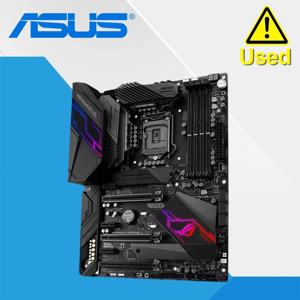 Scheda madre da gioco ASUS ROG Maximus XI Hero (Wi-Fi) Z390 LGA1151 (Intel 8a e 9a generazione) ATX
