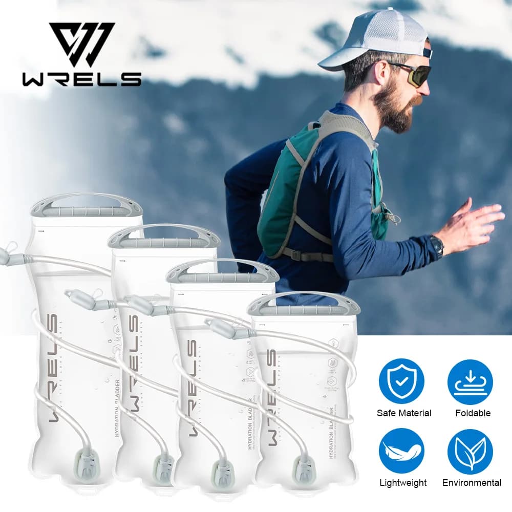 WRELS Hydration Pack leak proof water tank bag BPA-free water bladder conservation bag 1L 1.5L 2L 3L 3L racing tank bag