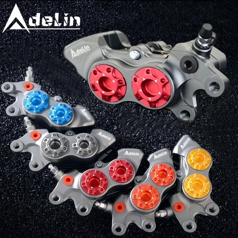 ADELIN ADL-11 L/R pinza freno moto pompa freno a disco 4 pistone bici da strada AVT per freno Vespa