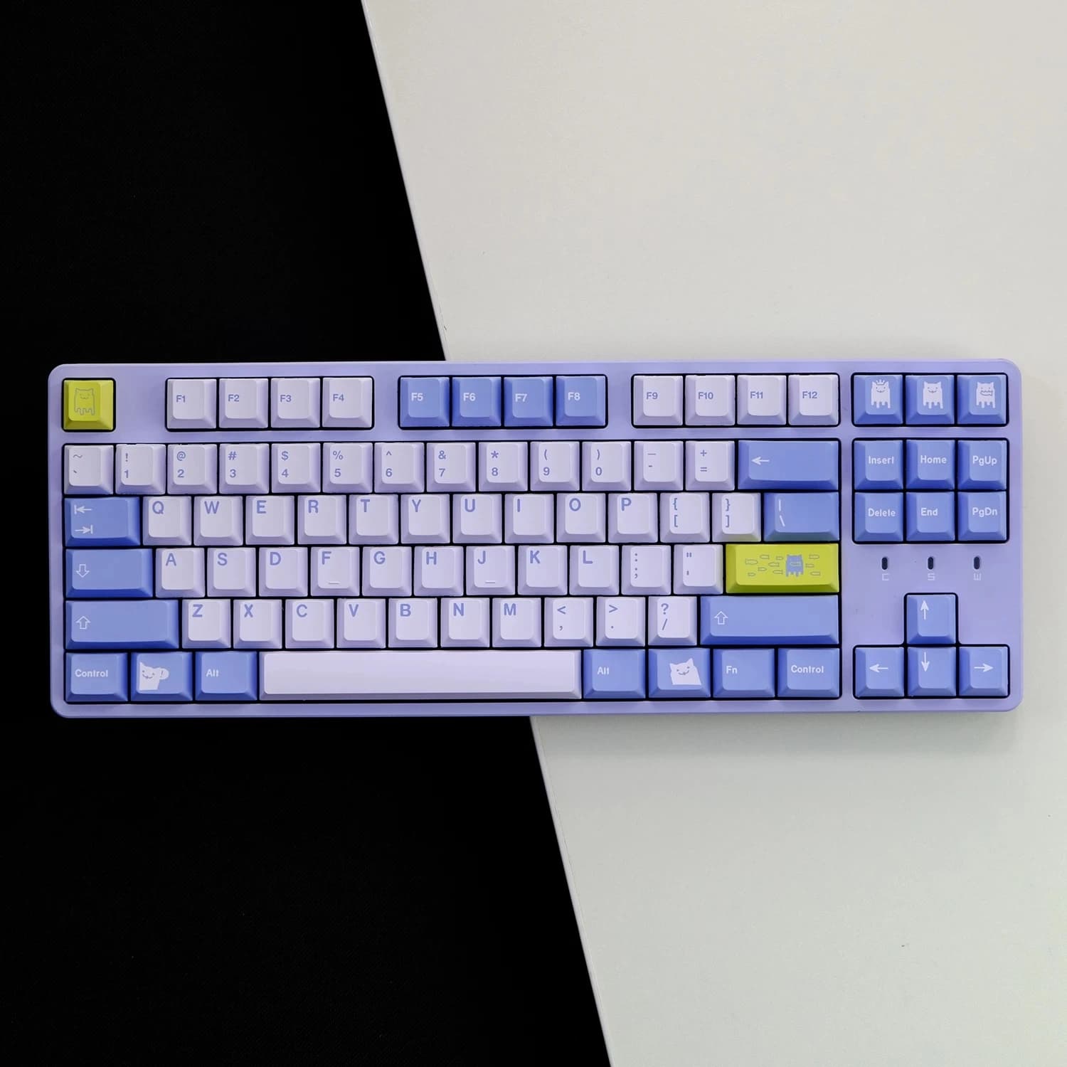 141 tasti GMK Purple-ish Copritasti viola Cherry Profile PBT Dye Subbed Tastiera meccanica Keycap per MX Switch con cambio 1.75U