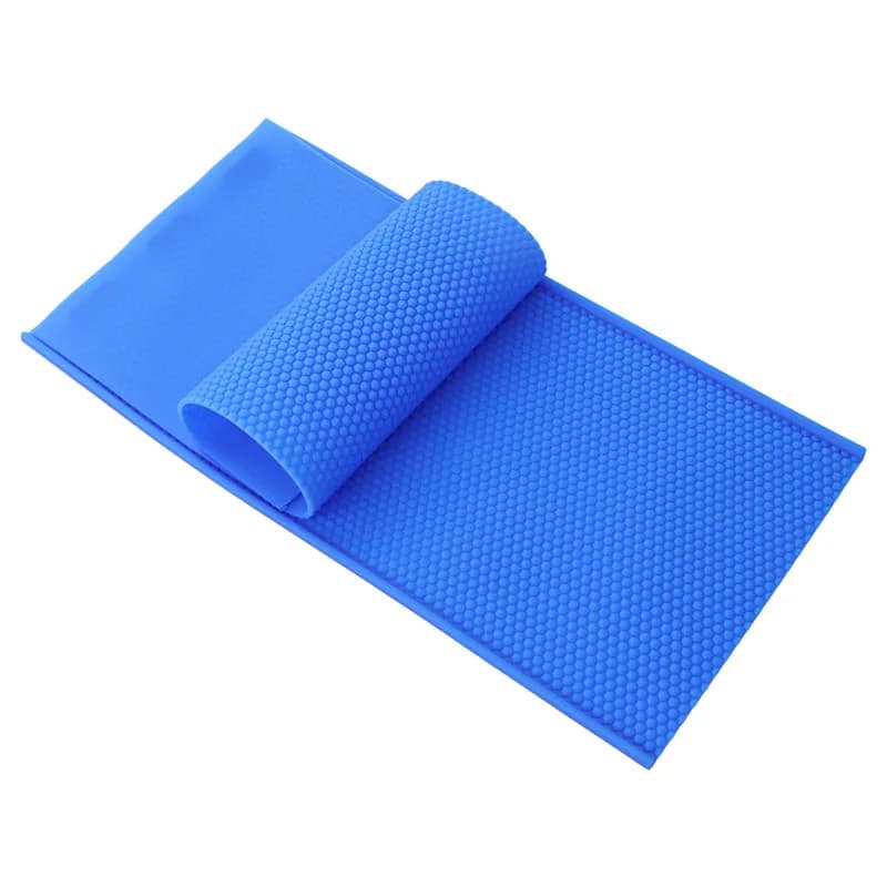 Bee Wax Silicone Foundation Embossing Mold Beeswax Sheet Mold Flexible Beeswax Foundation Press Mould Beekeeper Candle