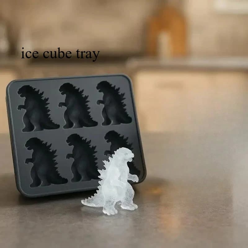 6 stampi per mostri a griglia, stampi per cubetti in silicone di grandi dimensioni, per creare fai da te, vassoi per cubetti, whisky a reticolo domestico