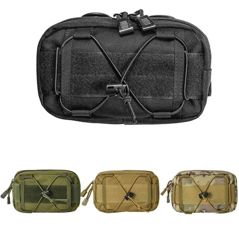 Nuova Borsa da Cintura Molle, Tasca Tattica per Pronto Soccorso, Porta Attrezzi, Borsa per Sport all'Aperto, Caccia, Accessori per Zaino e Gilet
