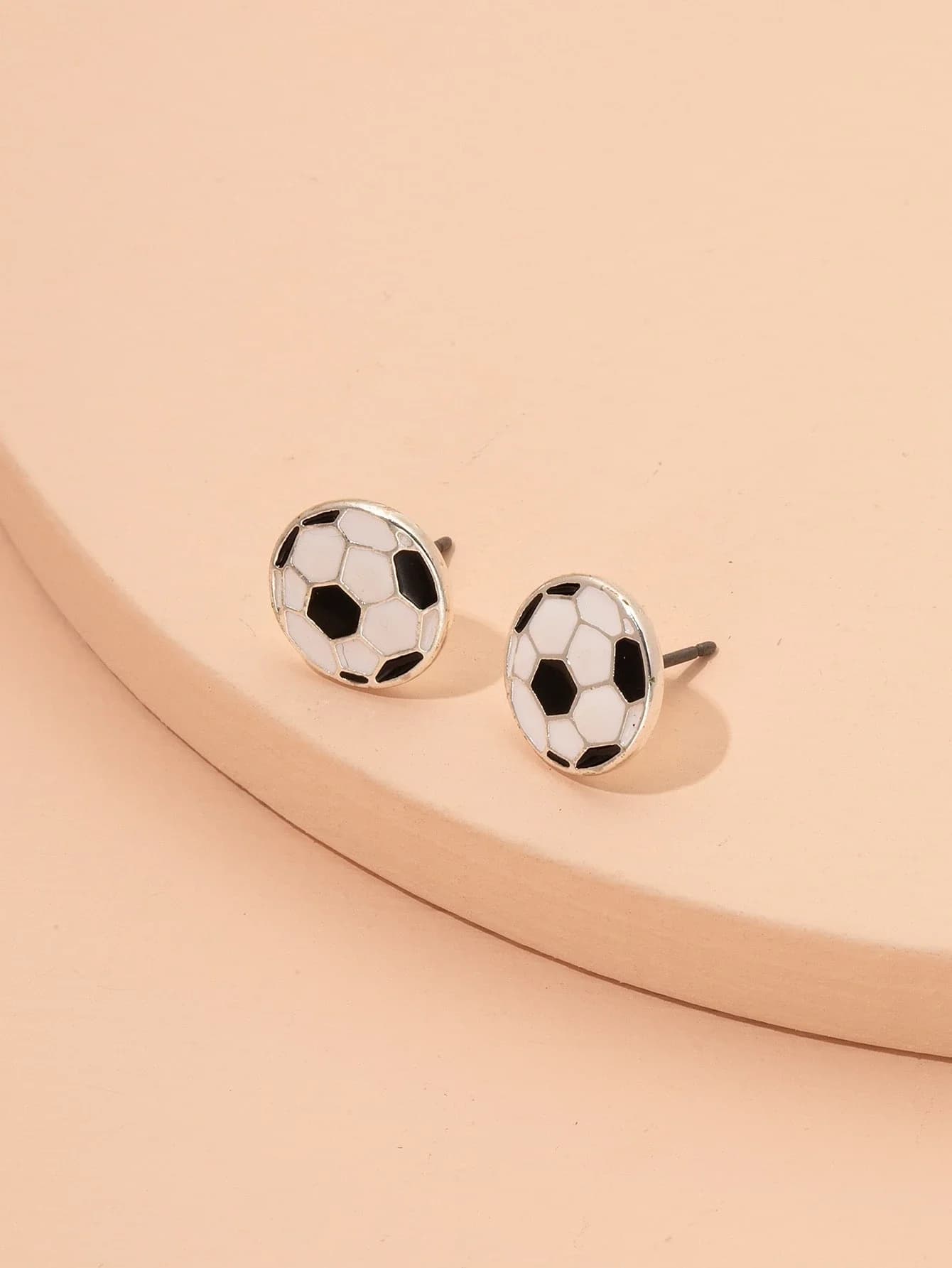 Orecchini a Forma di Pallone da Calcio
