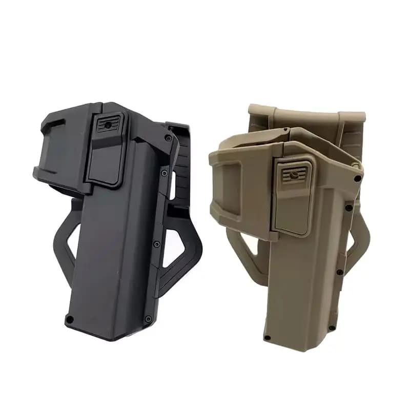 New Tactical Pistol Holsters for Glock 17 Gen 1-4 with Flashlight or Laser Mounted Right Hand Waist Belt Gun Holster