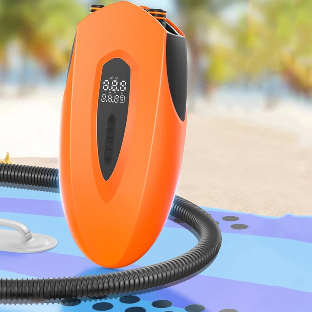 Pompa SUP da 20 PSI con spegnimento automatico, pompa gonfiabile per SUP, kayak e barche