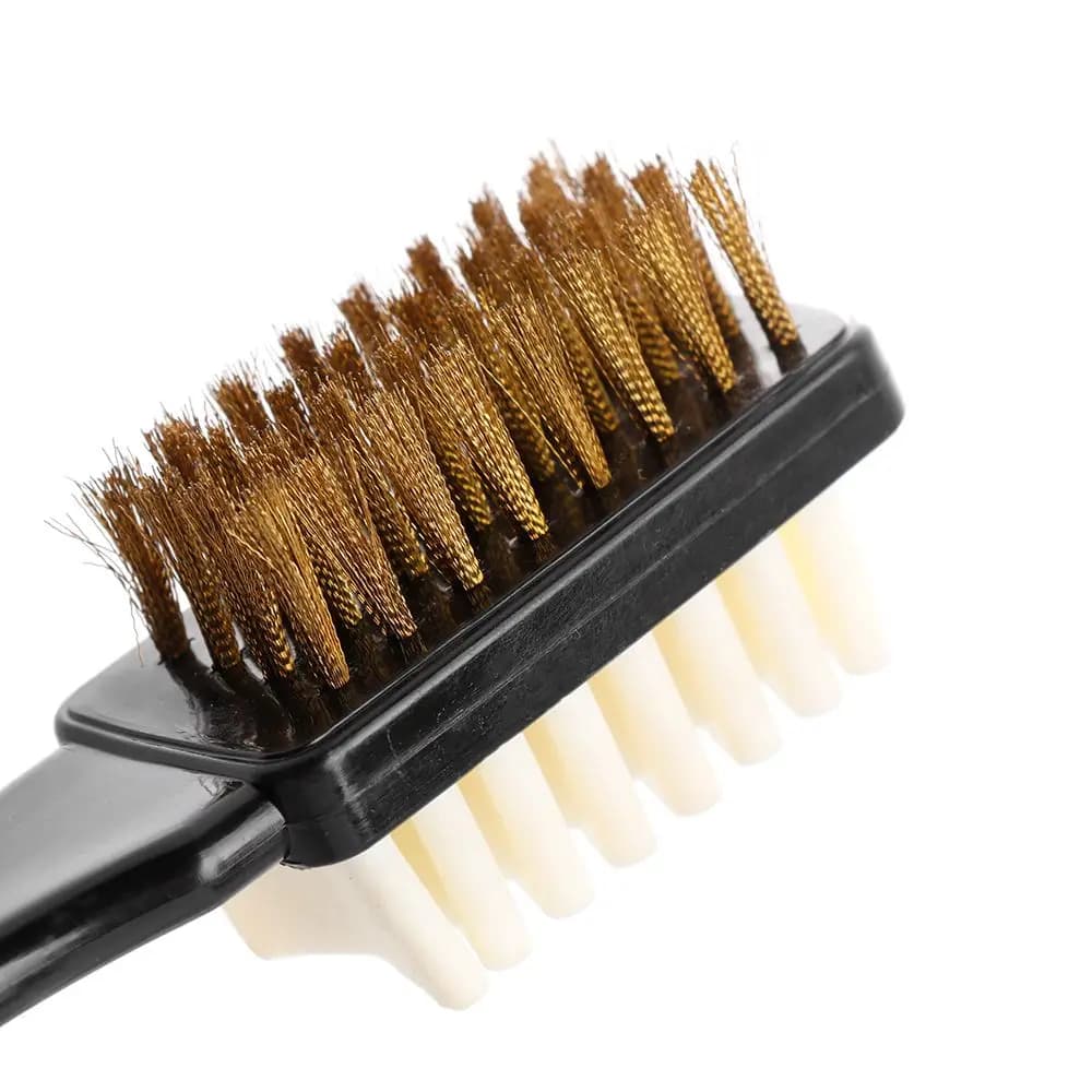 Nuovo colore casuale Nuovo spazzola per scarpe detergente per pelle con manico lungo per pulizia polvere multiuso superfine