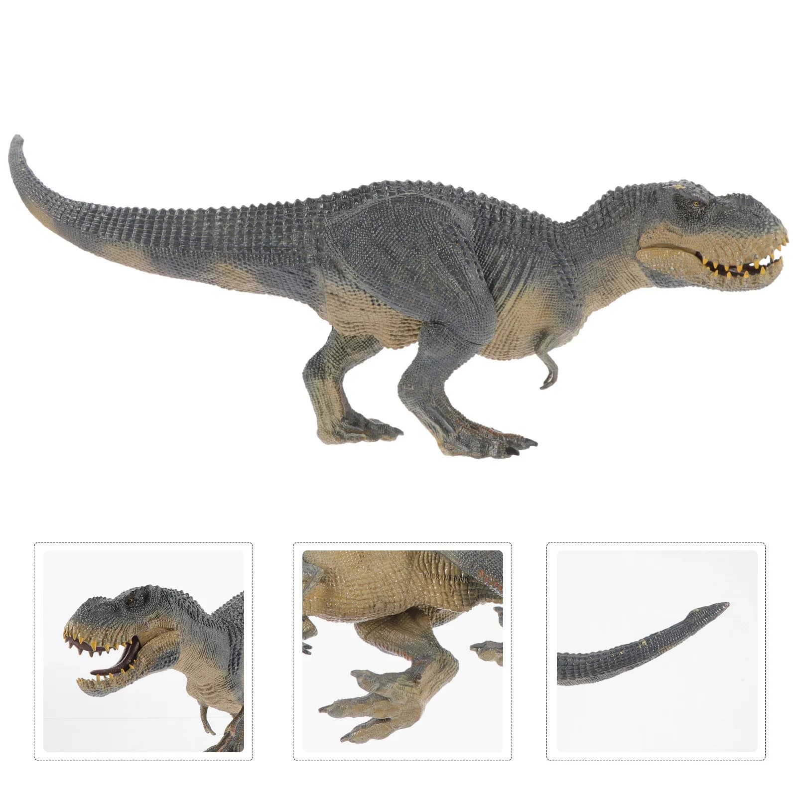 Decorazione di dinosauri simulati, dimensioni perfette, decorazione da scrivania, giocattolo educativo, modellini di dinosauri realistici per la cameretta dei bambini