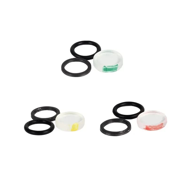 Lente clarificatore per tiro con l'arco 1 # 2 # 3 # Peep Sight Clarificatore d'ingrandimento Crystal Clear Target Arco composto Accessori per tiro da caccia
