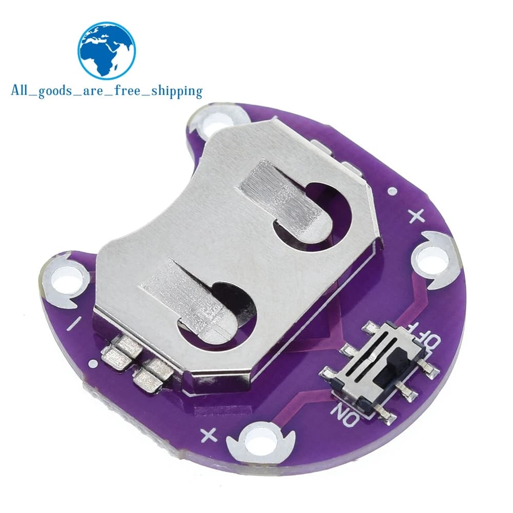 1/5 pcs LilyPad Button Battery Holder CR2032 Battery Mounting Module for KIT FAI AIR