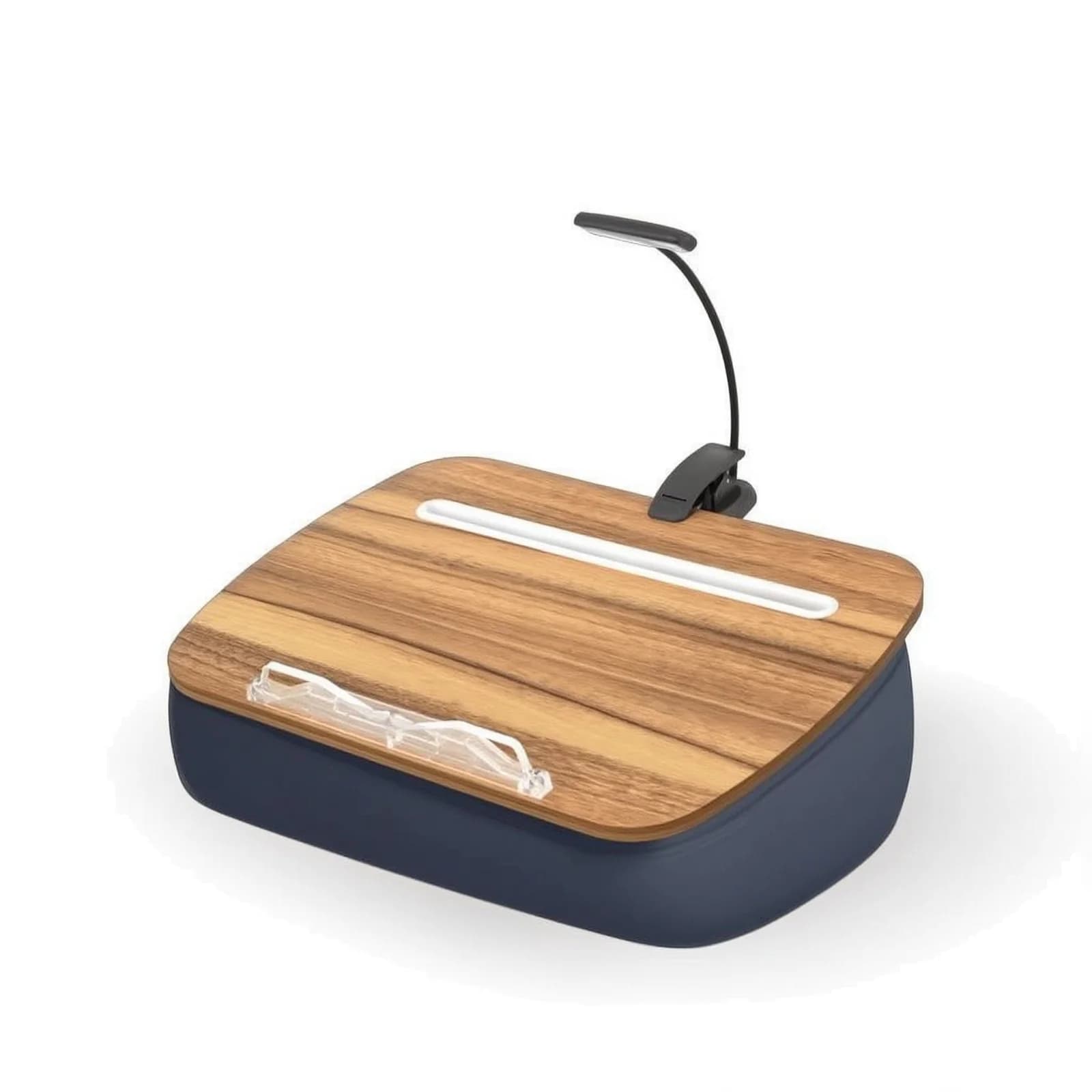 Laptop Stand Wooden Tray Table Portable Lightweight Sturdy Solid Wood Construction Multifunctional